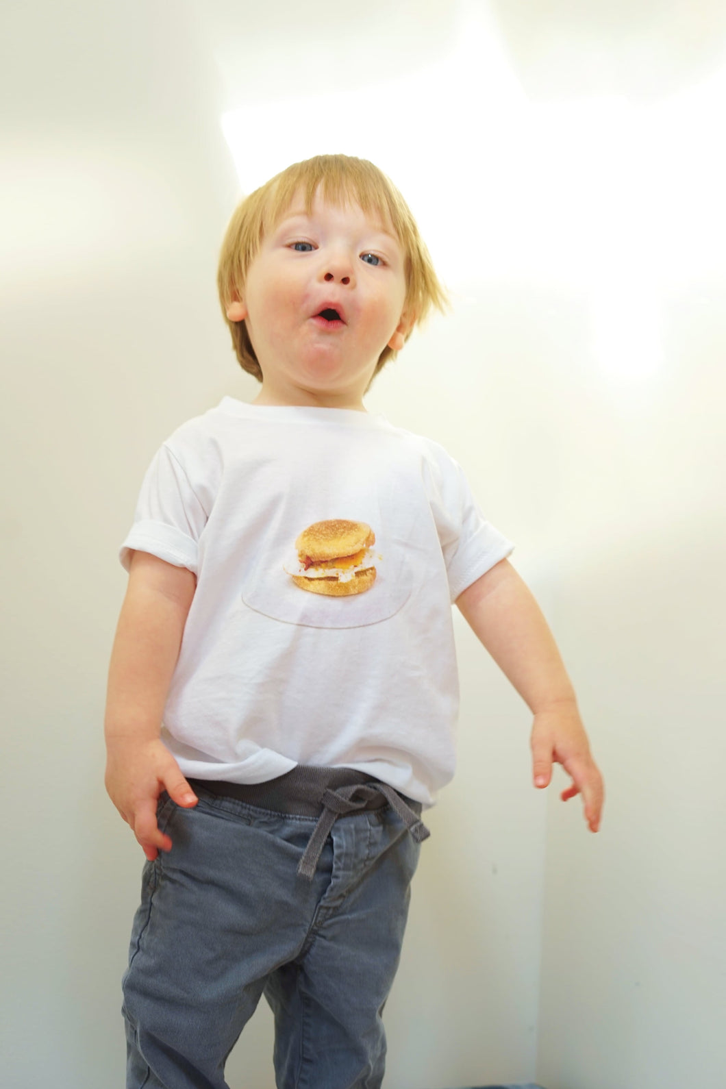 The Breakfast Sandwich T-Shirt for Babies