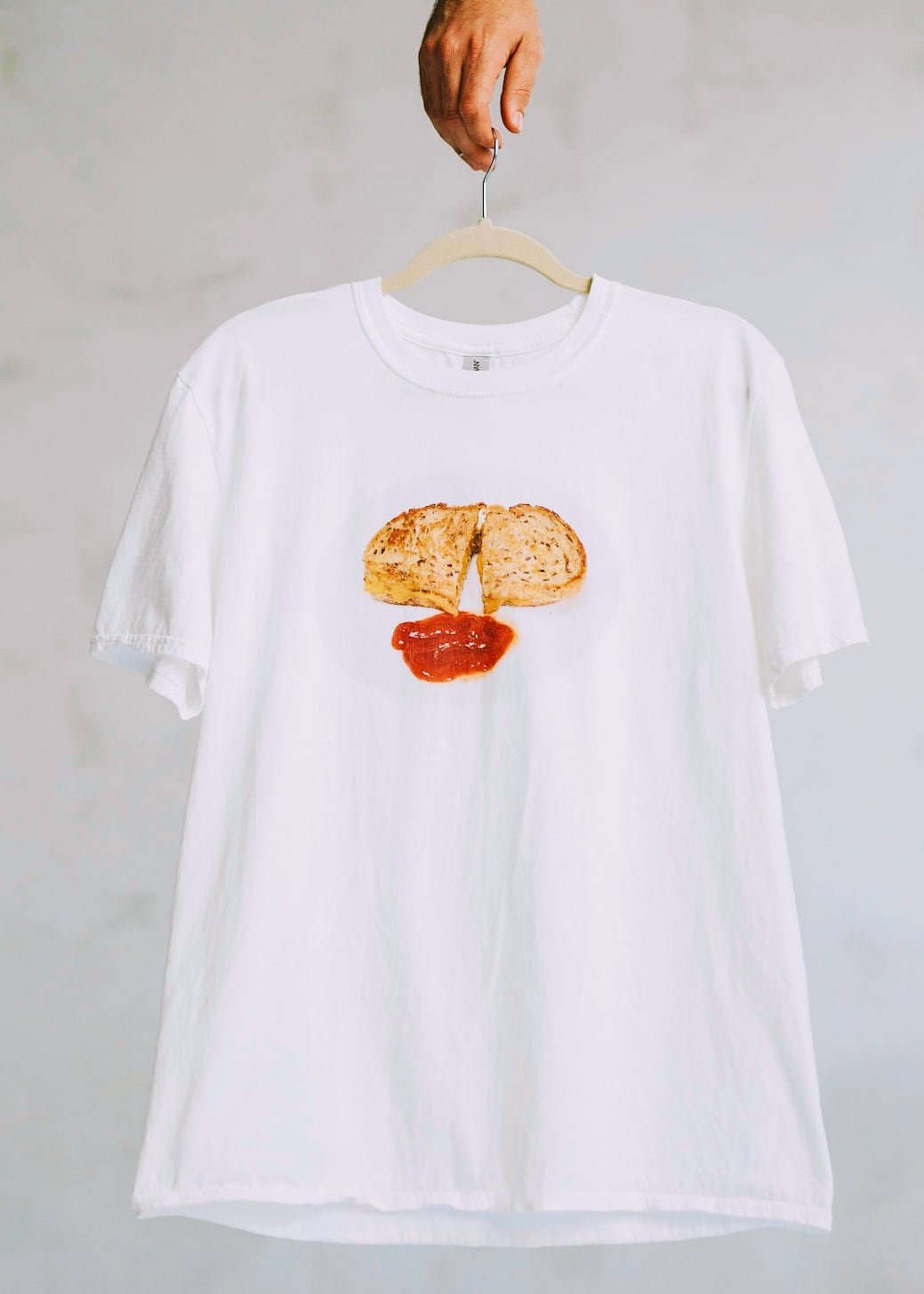 The Grilled Cheese and Ketchup Sandwich T-Shirt
