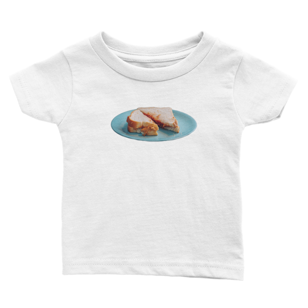 The Crusted Peanut Butter and Jam T-Shirt for Babies