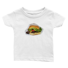 Load image into Gallery viewer, The Hamburger and Cheese Sandwich T-Shirt For Babies
